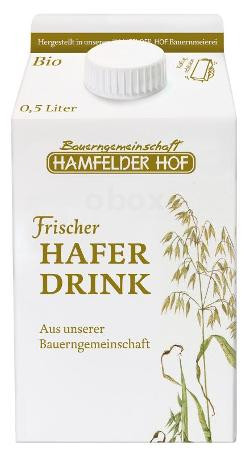 Produktfoto zu frischer Haferdrink - 0,5 Liter