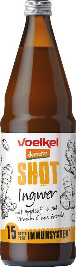 Produktfoto zu Voelkel Shot Ingwer - 0,75l