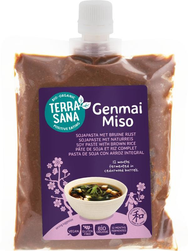 Produktfoto zu TerraSana Genmai Miso mit Schraubverschluss - 345g