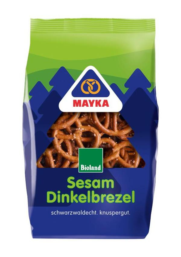 Produktfoto zu Mayka Sesam Dinkelbrezel - 125g