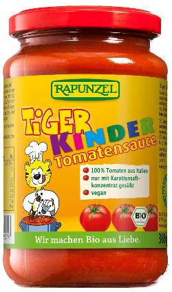 Produktfoto zu Rapunzel Tomatensauce Tiger - 345ml