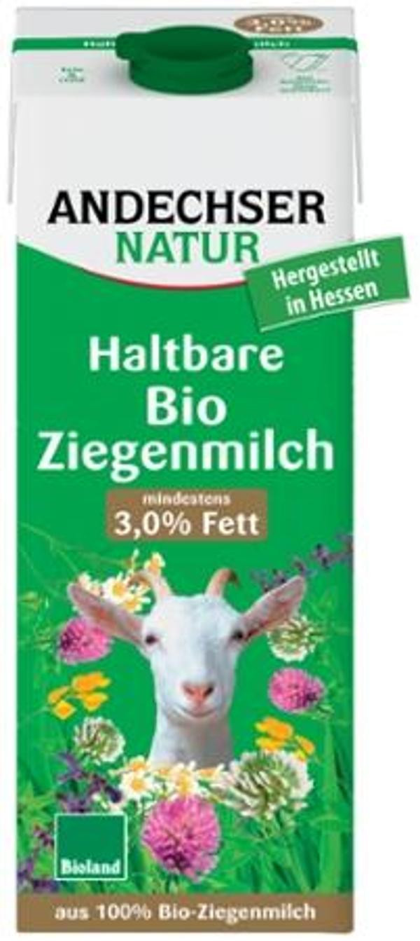 Produktfoto zu Andechser H-Ziegenmilch, 3,0% - 1l