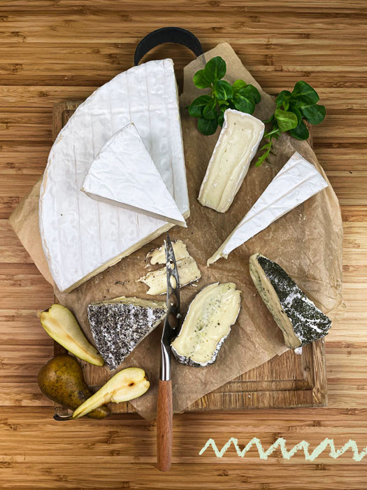 verschiedene Brie sorten