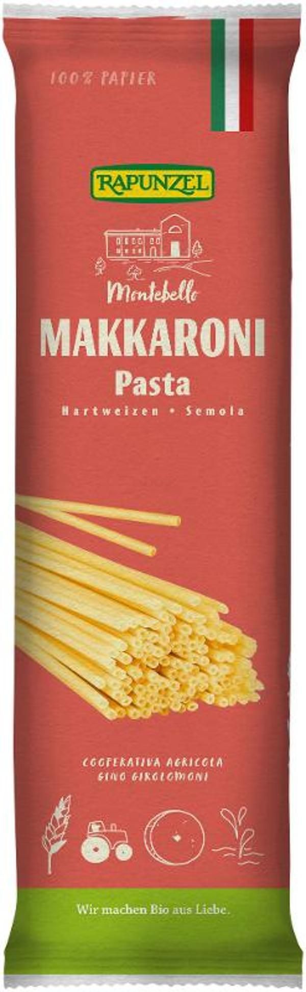 Produktfoto zu Rapunzel Makkaroni Semola - 500g