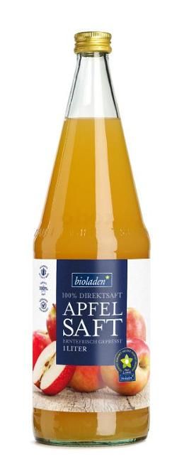 Produktfoto zu b*Apfelsaft naturtrüb - 1l