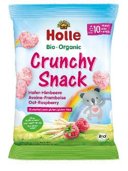 Produktfoto zu Holle Crunchy Snack Hafer Himbeere - 30 g