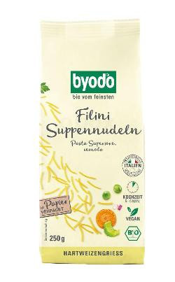 Produktfoto zu Byodo Filini Suppennudeln semola - 250g