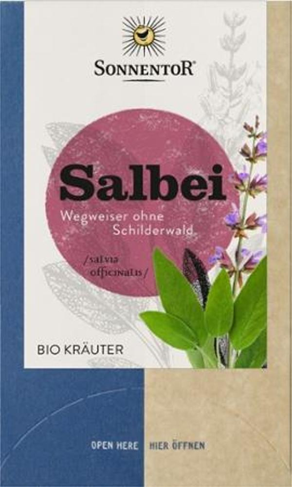 Produktfoto zu Sonnentor Salbeitee - 18 Beutel