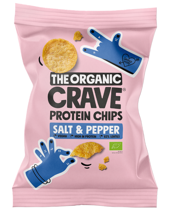 Produktfoto zu Protein Chips Salt & Pepper- 75g