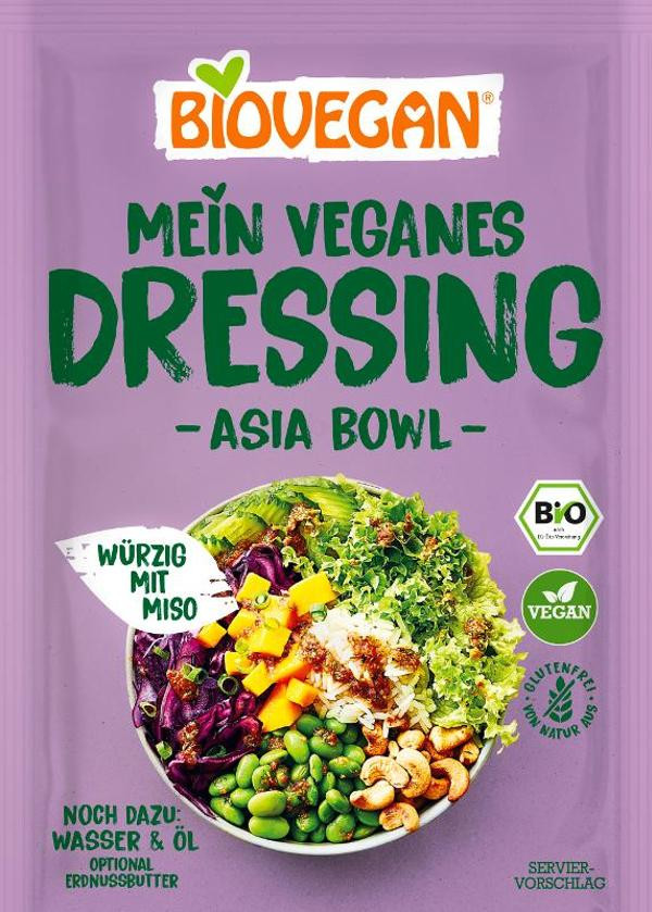 Produktfoto zu Biovegan Asia Bowl - veganes Dressing - 13g