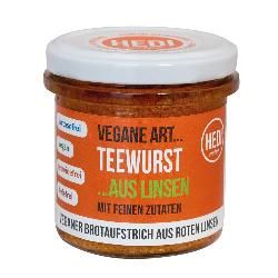 Produktfoto zu HEDI Vegane Art Teewurst - 140g