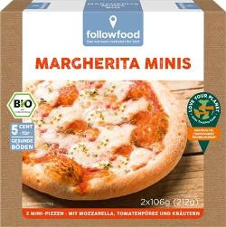 Produktfoto zu TK - Holzofen-Minis Margherita - 2 Stück