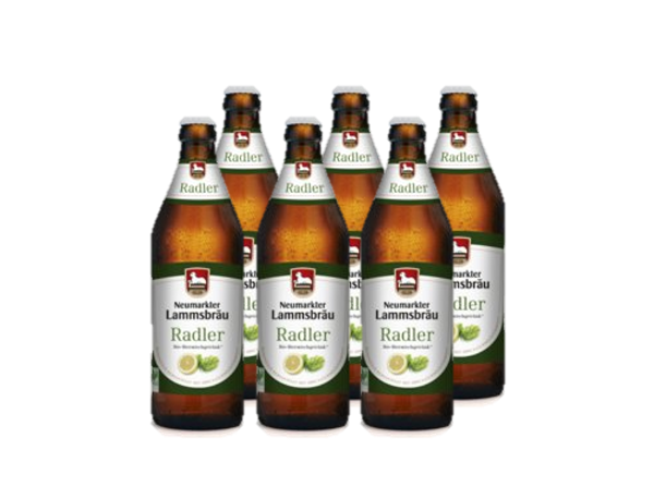 Produktfoto zu Lammsbräu Radler - 10 x 0,5l