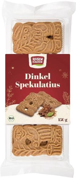 Produktfoto zu Rosengarten Dinkel Spekulatius - 150g