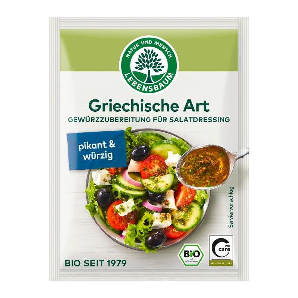 Produktfoto zu Lebensbaum Salatdressing Griechische Art - 3 x 5g