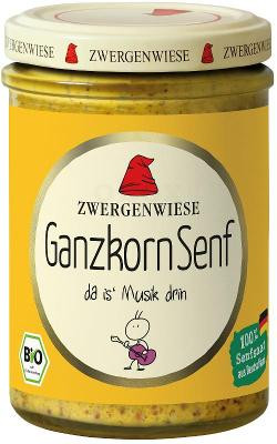 Produktfoto zu Zwergenwiese Ganzkorn Senf - 160ml