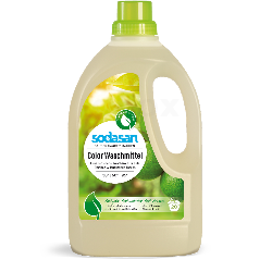 Produktfoto zu Sodasan Color Waschmittel Limette - 1,5 l