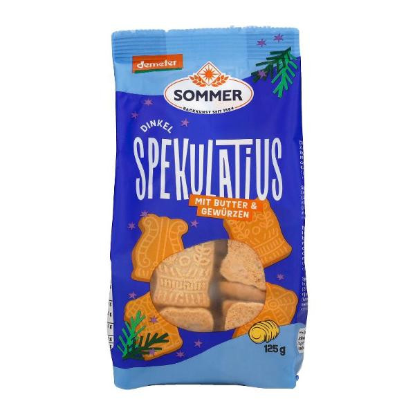 Produktfoto zu Sommer Dinkel Butter Spekulatius - 125 g