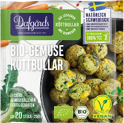 Produktfoto zu TK - Gemüse Köttbullar, vegan - 280 g