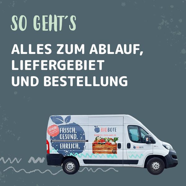 So geht´s: Alles zum Ablauf, Liefergebiet und Bestellung