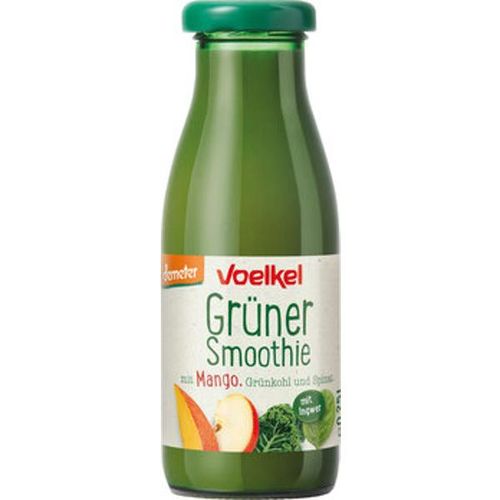 Grüner Smoothie - Grünkohl Mango Spinat Ingwer