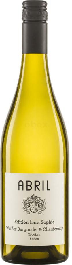 Produktfoto zu Weißburgunder & Chardonnay QW Kaiserstuhl Abril, trocken - 0,75l