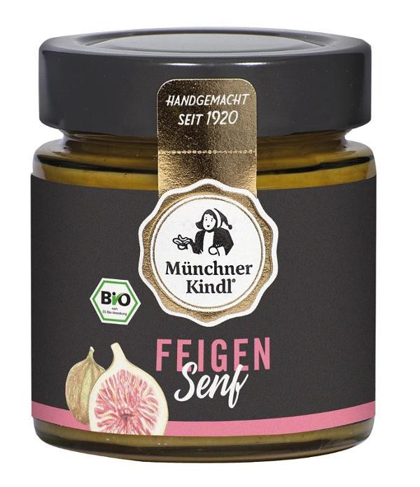 Produktfoto zu Münchner Kindl Feigensenf - 125ml