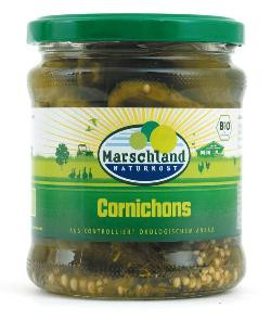 Produktfoto zu Marschland Cornichons - 370ml