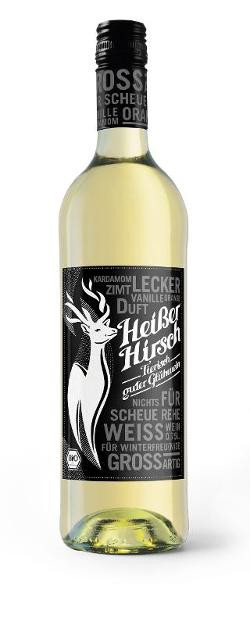 Produktfoto zu Heißer Hirsch weiß - 0,75l