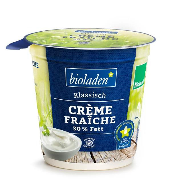 Produktfoto zu Bioladen Creme fraiche - 150g